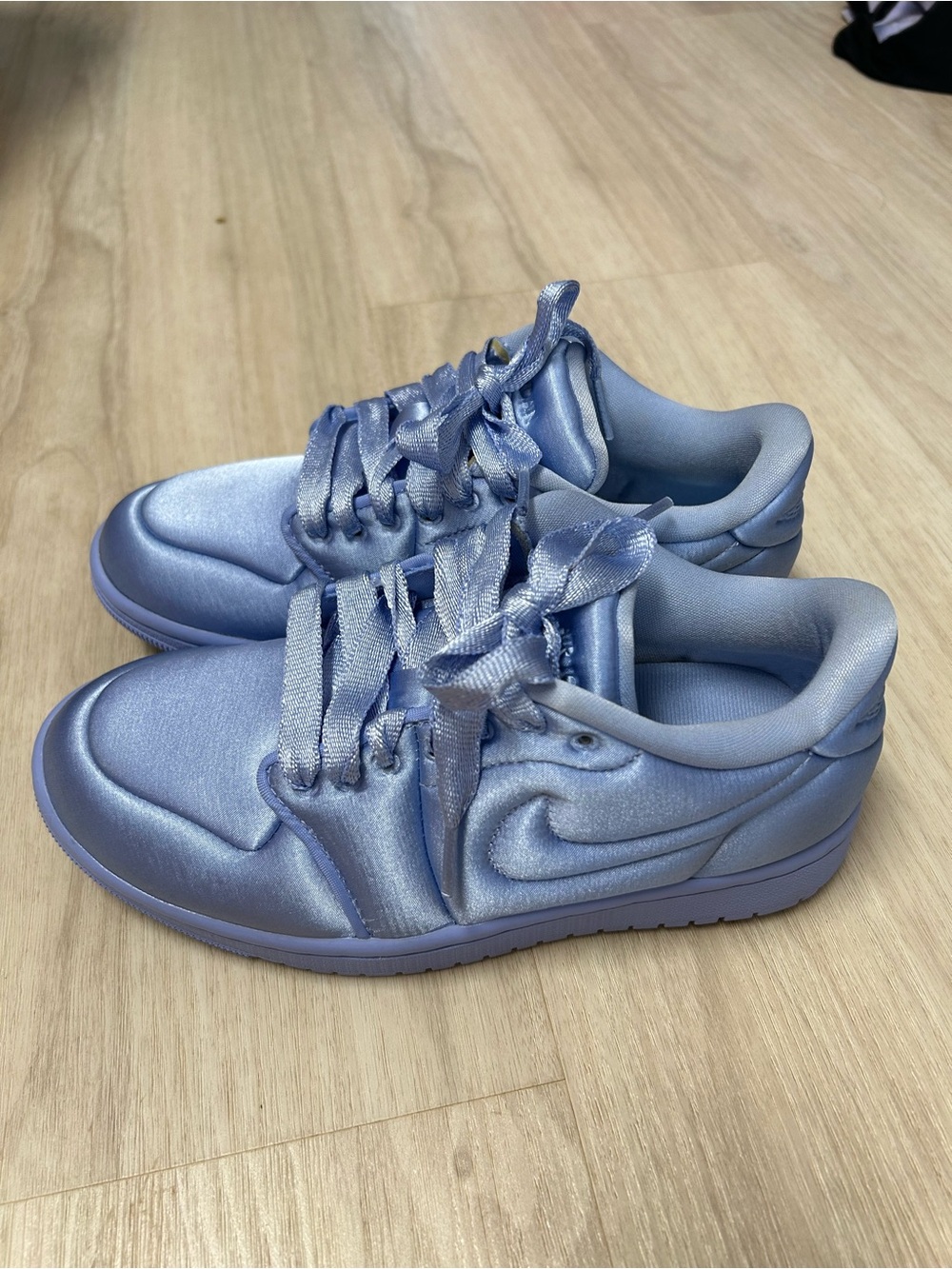 Nike Air Jordan Shoes Womens Size 6 Satin Blue NEW HF3969-400